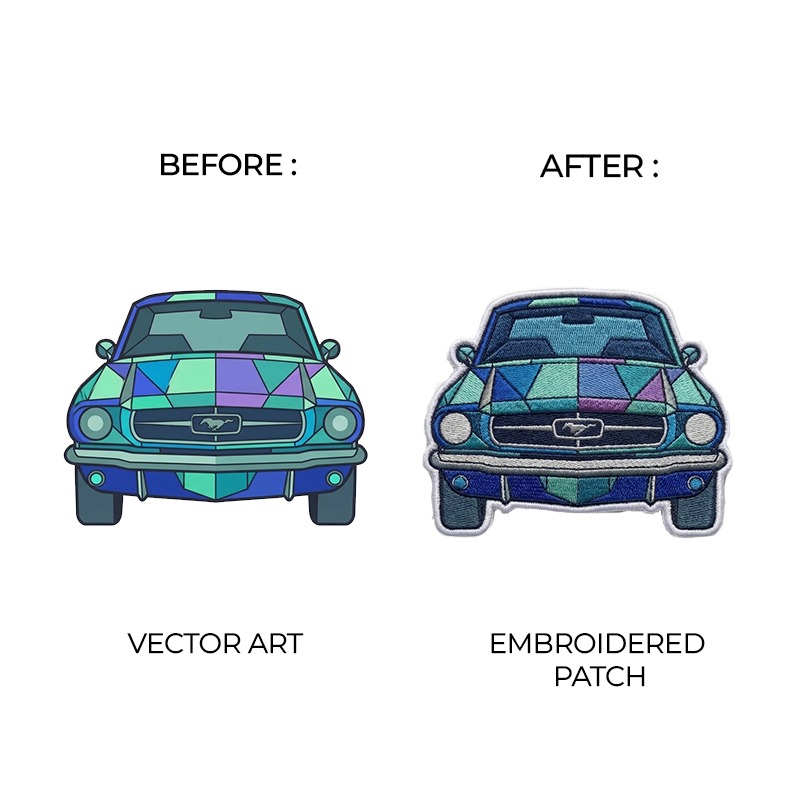 NexgenStitches portfolio — 2 — embroidery sew-out sample