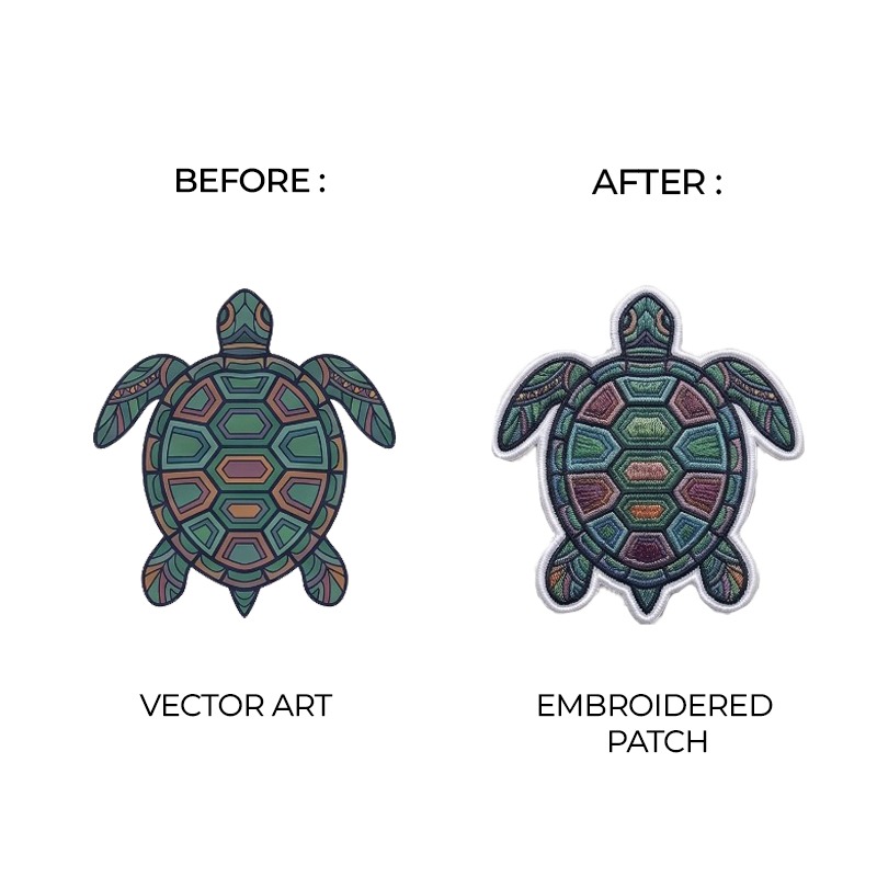 NexgenStitches portfolio — 5 — embroidery sew-out sample