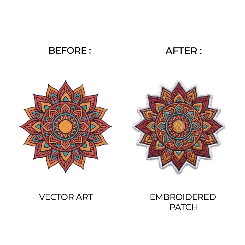 NexgenStitches portfolio — 6 — embroidery sew-out sample